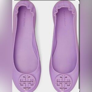 Tory Burch Minnie Travel Ballet with Leather Logo